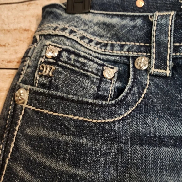 Miss Me Women's Dark Blue Boot Cut Jeans - Picture 4 of 7